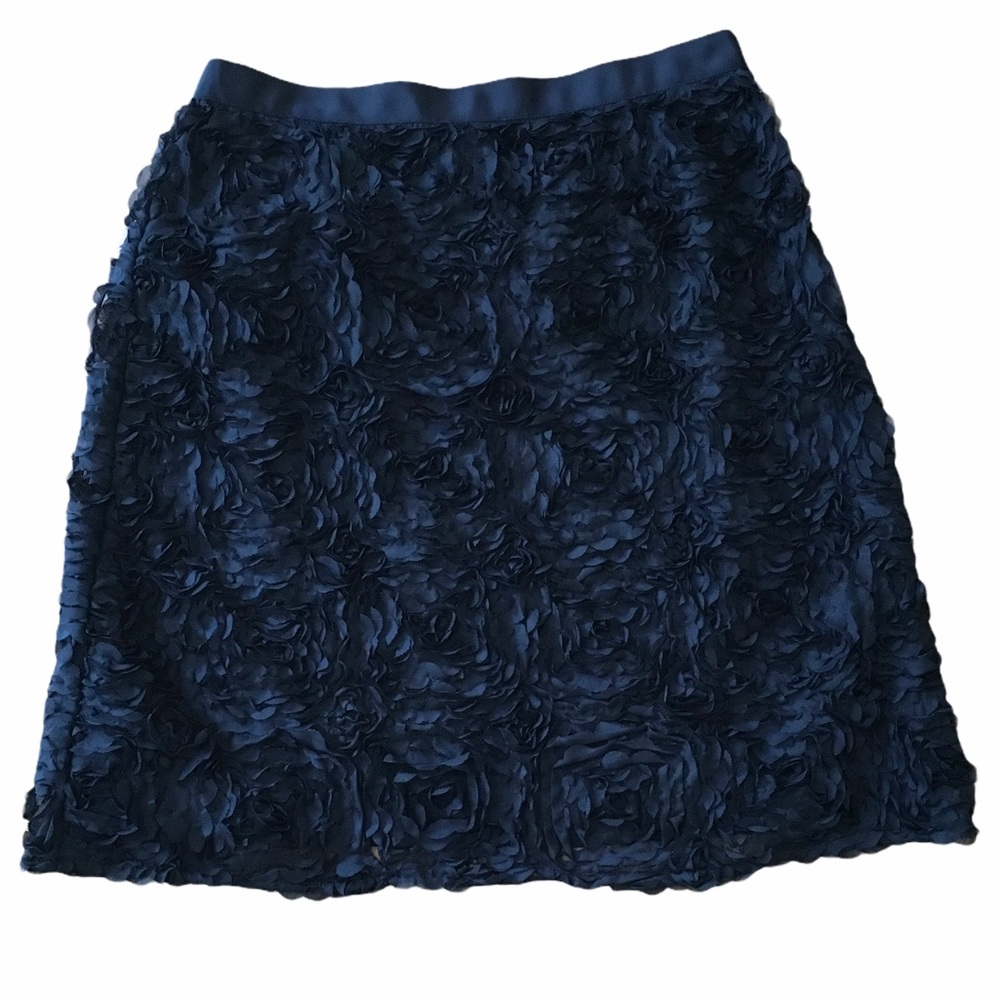 Ann Taylor Floral A line Cocktail Skirt Size 6